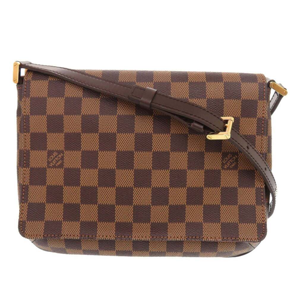 LOUIS VUITTON Authentic Brown Damier Shoulder Bag